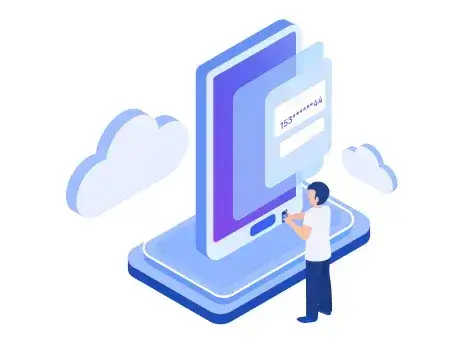 icon-input a phone number