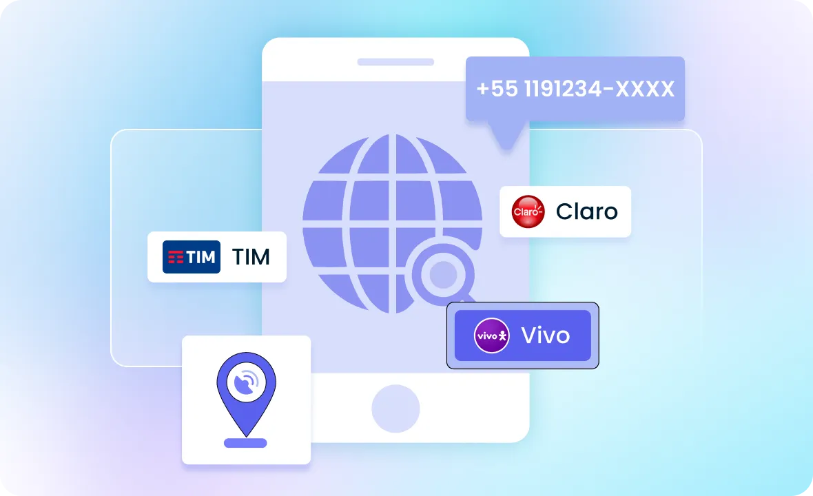 Rastreie Números de Celular de Todas as Operadoras de Celular Brasileiras