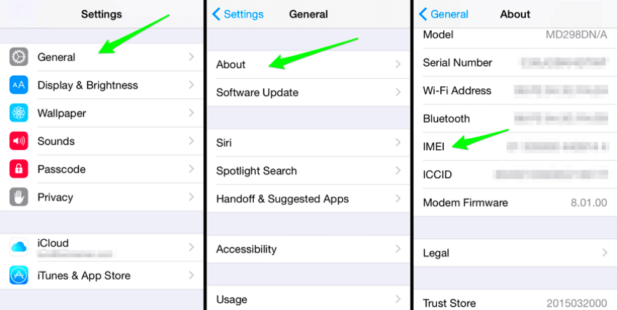 IMEI tracking services