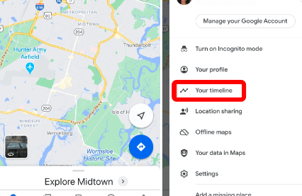 Google location sharing