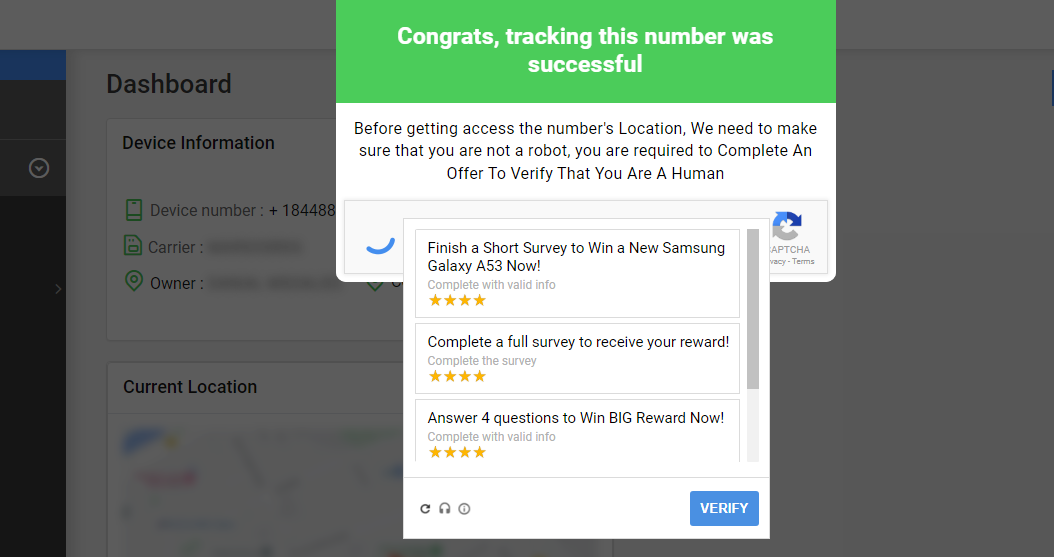 tracking number sucessfully on Yotracker