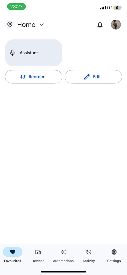 Google home app