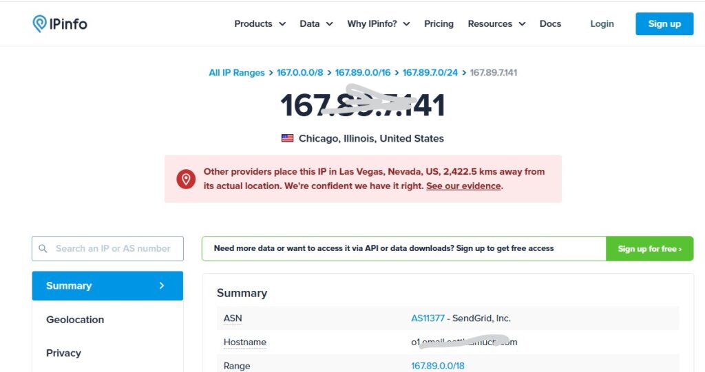 IPinfo.io