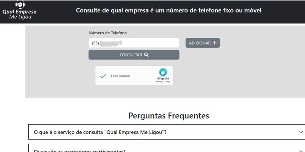Qual Empresa Me Ligou