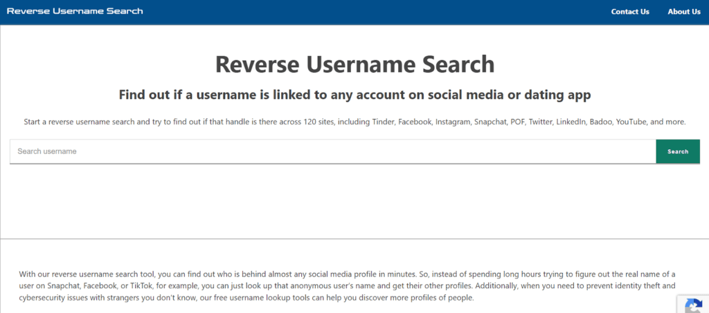 ReverseUsernameSearch