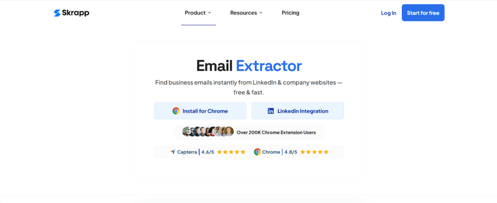 Skrapp.io Extension