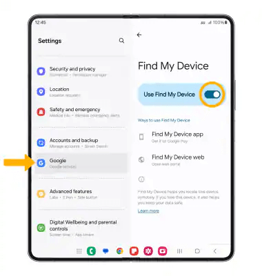 Android encuentra mi dispositivo