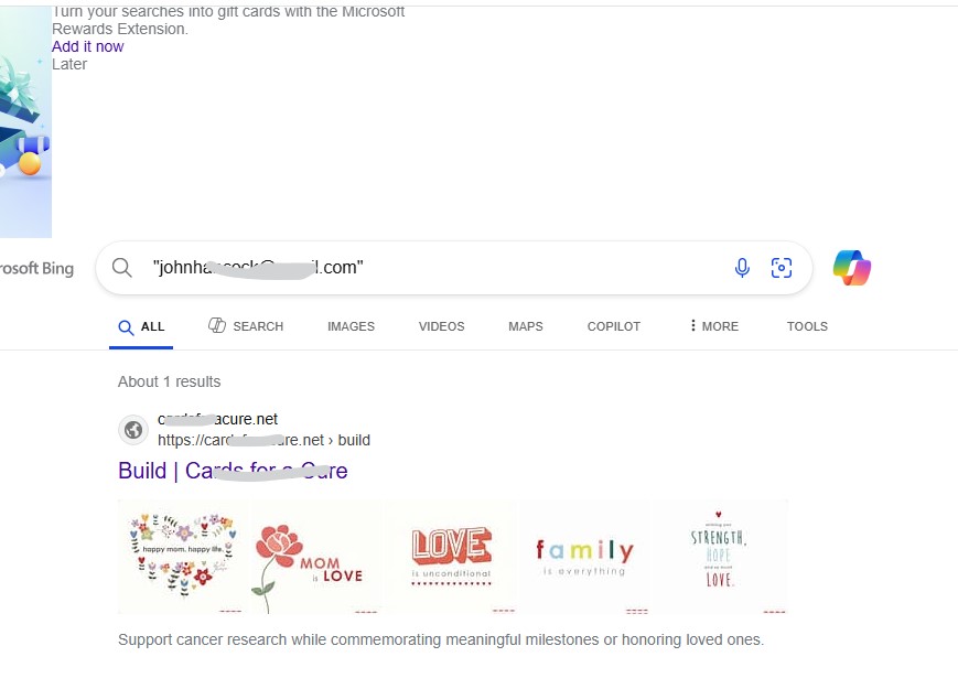 bing search engine