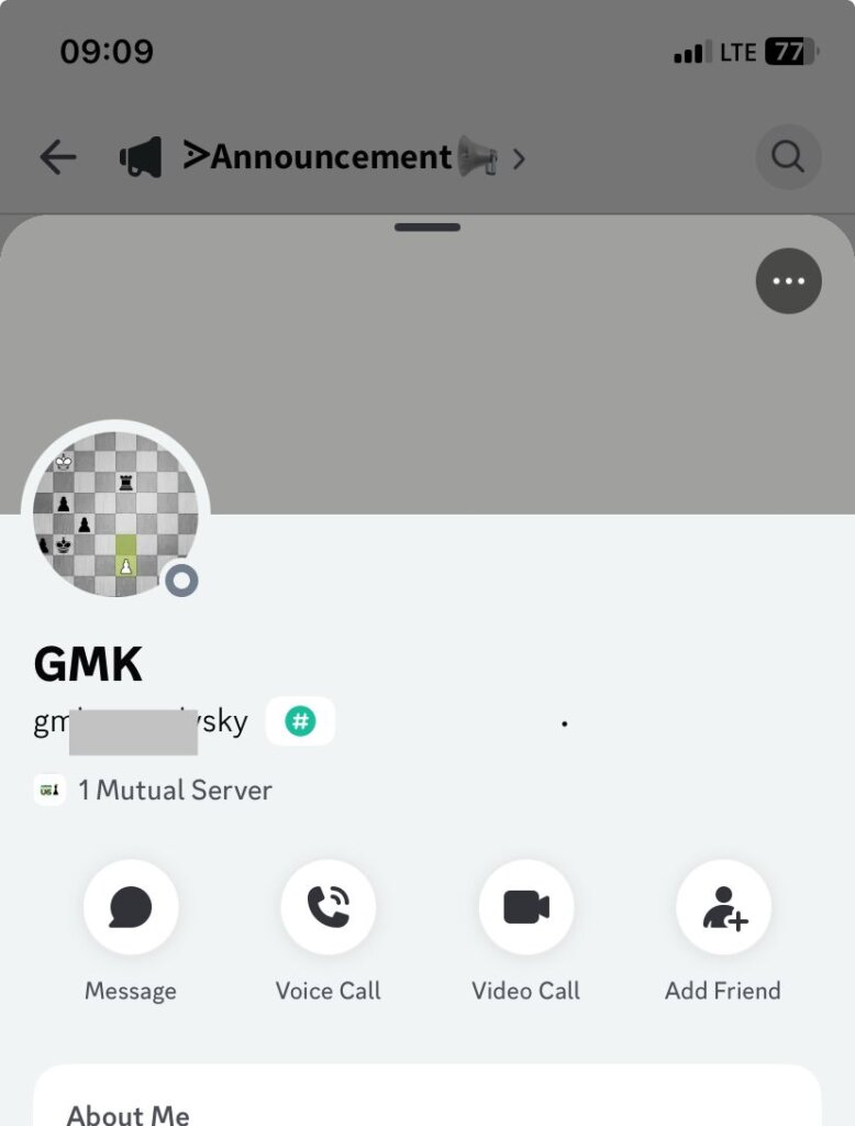 perfil de discordia