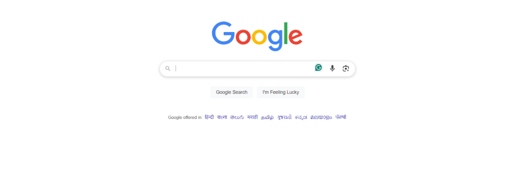 google search