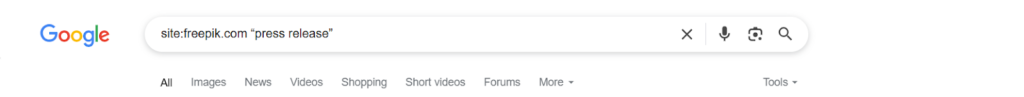 google search