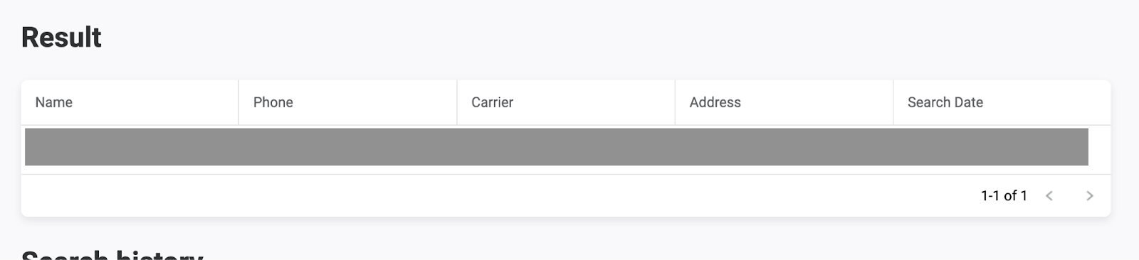 mlocator ters telefon aramasının ne bulduğunu görüntüleyin