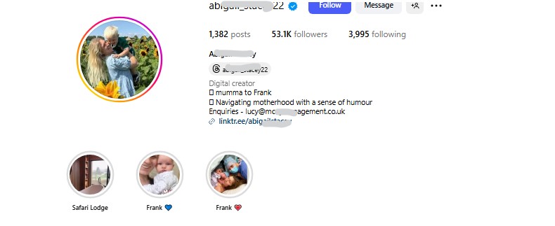 instagram profili