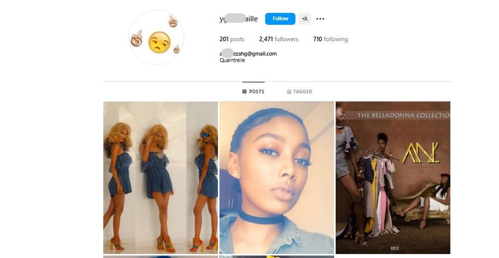 perfil de Instagram