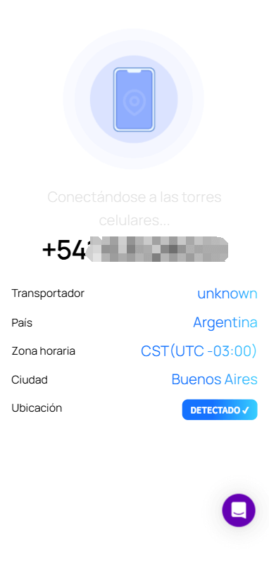 locate Buenos Aires phone number online