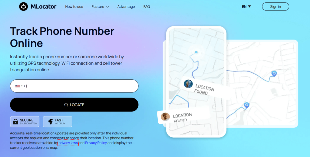 locate lost phone with a phone number