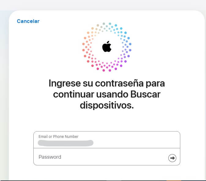 log in with apple id