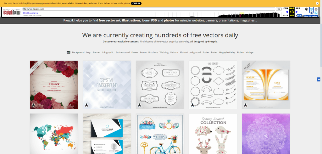 lookup a website on Archive.org