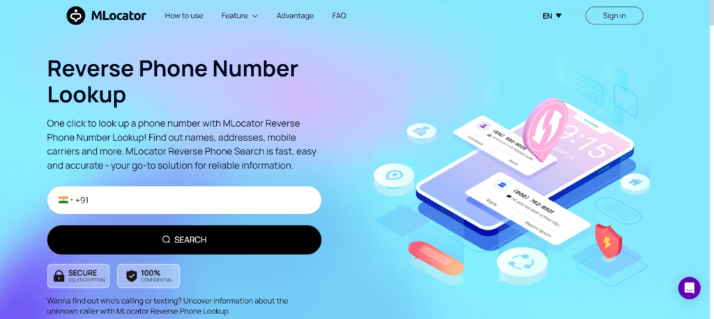 mlocator reverse phone lookup