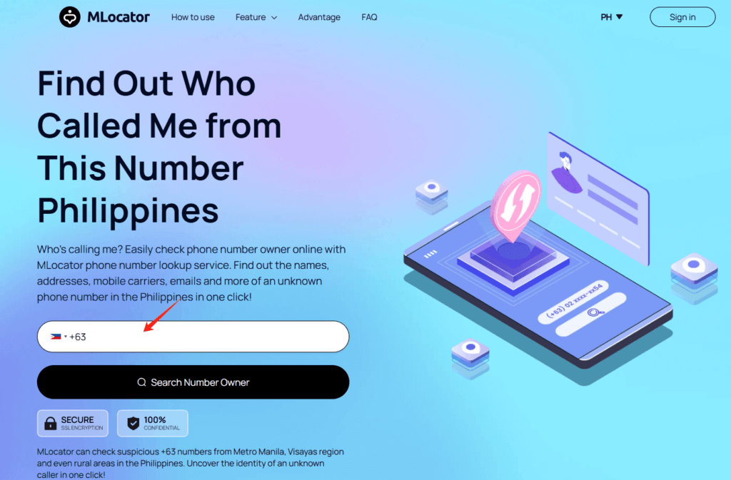 reverse search a philippine phone number