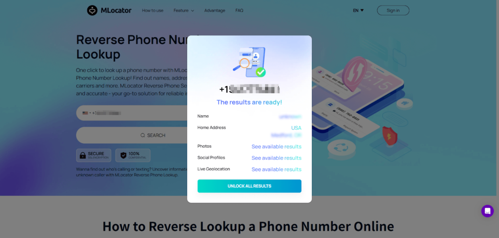 reverse search a phone number online