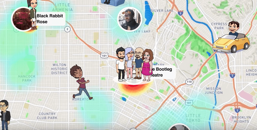 snap map