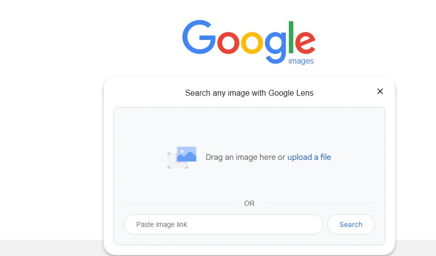 Google'a bir resim yükle