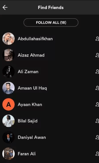 view facebook contact list