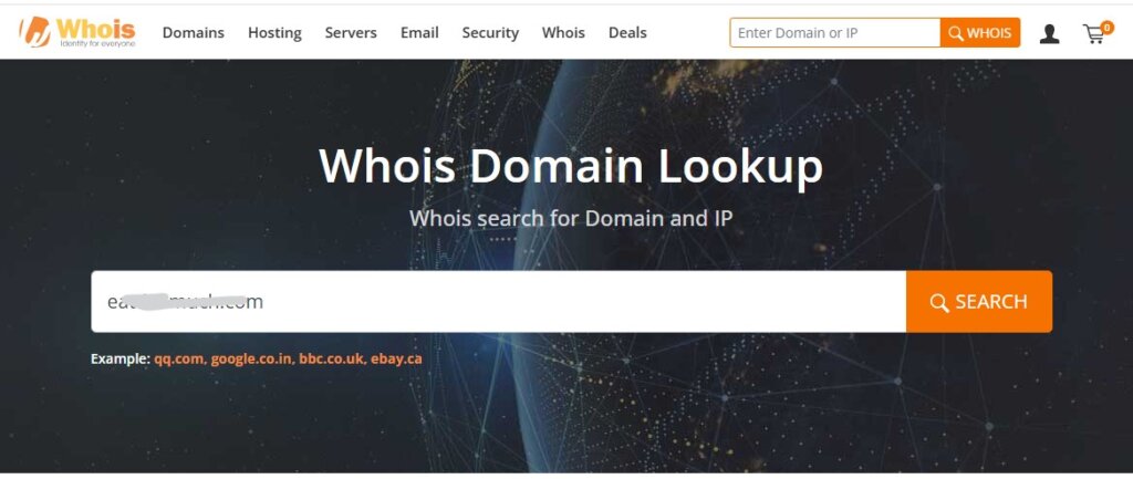 whois